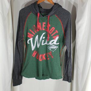 G-III NHL Minnesota Wild Hockey Pullover Hoodie - Size L